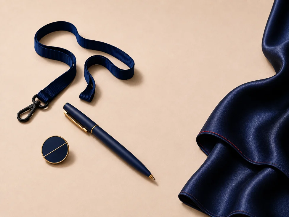 Corporate gift set — curated branded items